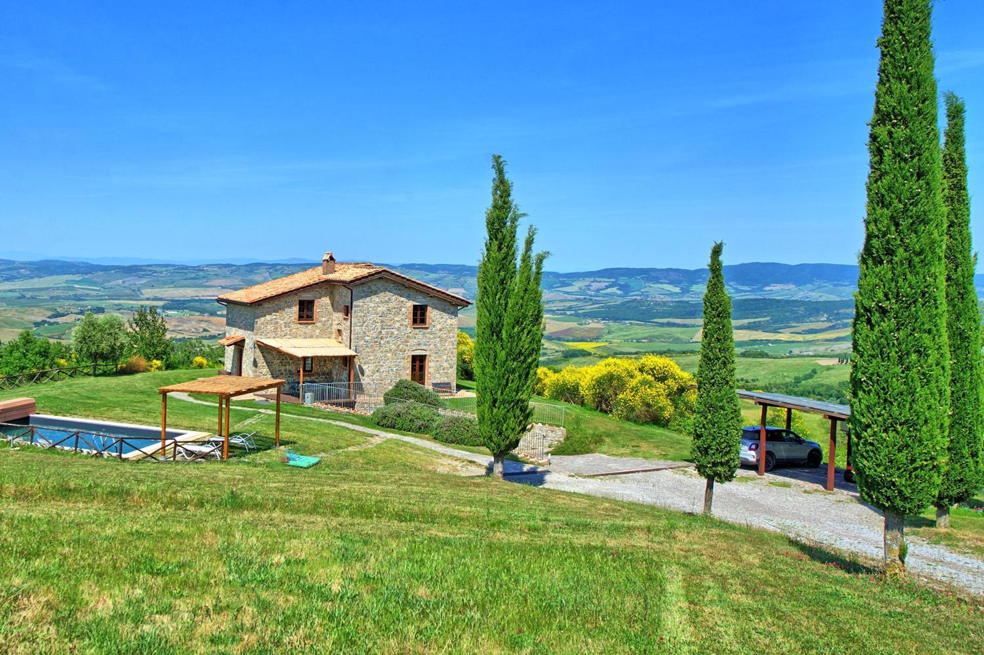 Campiglia dʼOrcia Villa San Michele By Posarellivillas מראה חיצוני תמונה