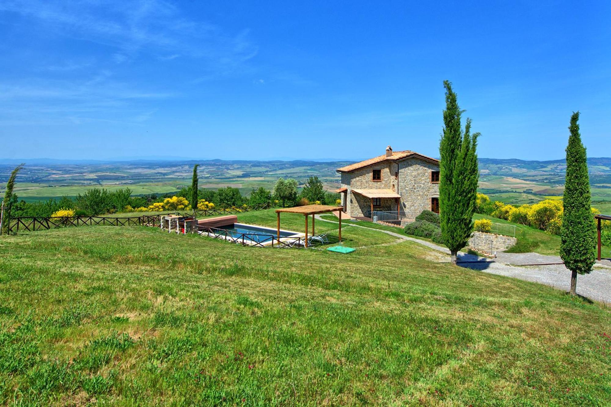 Campiglia dʼOrcia Villa San Michele By Posarellivillas מראה חיצוני תמונה
