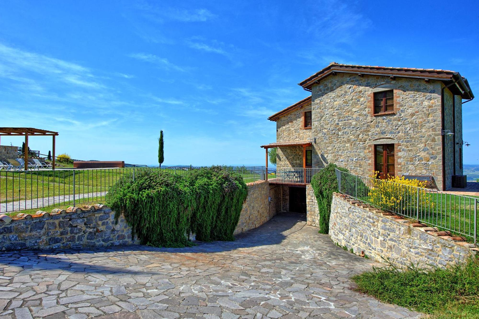 Campiglia dʼOrcia Villa San Michele By Posarellivillas מראה חיצוני תמונה