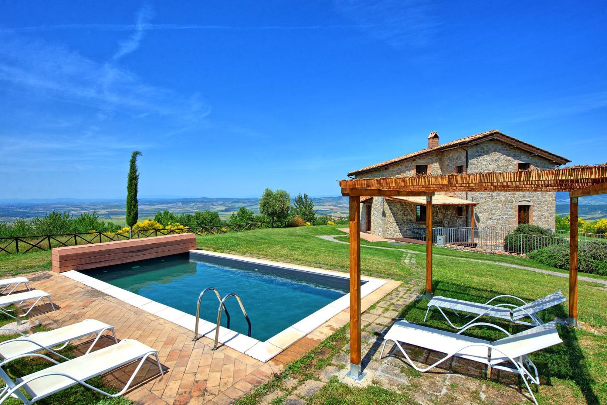 Campiglia dʼOrcia Villa San Michele By Posarellivillas מראה חיצוני תמונה